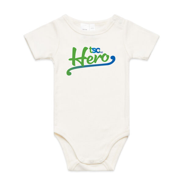 TSC Hero Baby Onesie Thumbnail